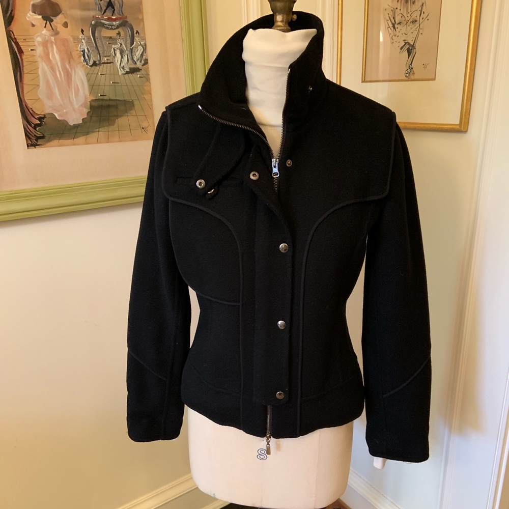 Barbara Bui black moto jacket